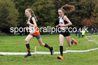 Girls under-13s 2021 National Cross Country Relays, Berry Hill Park, Mansfield. Photo: David T. Hewitson/Sports for All Pics